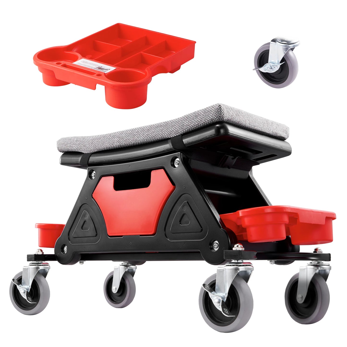 Technician's Rolling Detailer Seat