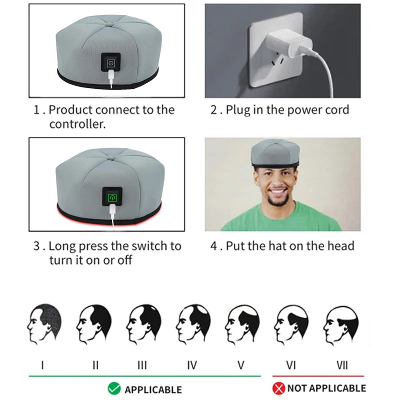 Lumeronix Dual-Light Therapy Cap